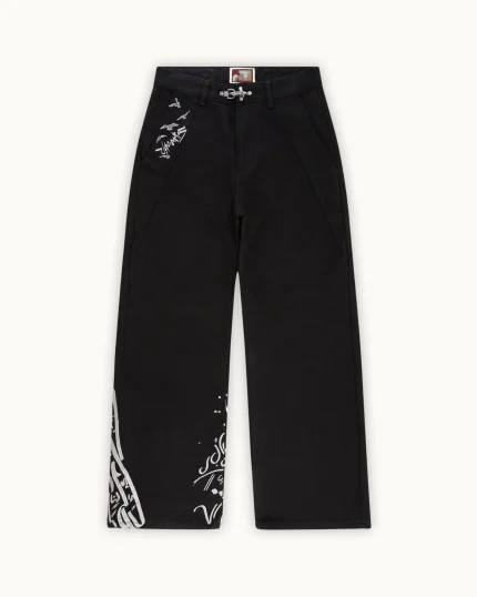 Black Crescent Pants 1