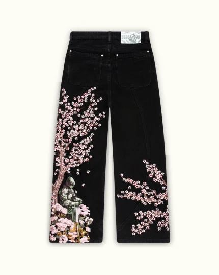 Blossom Black Denim 2